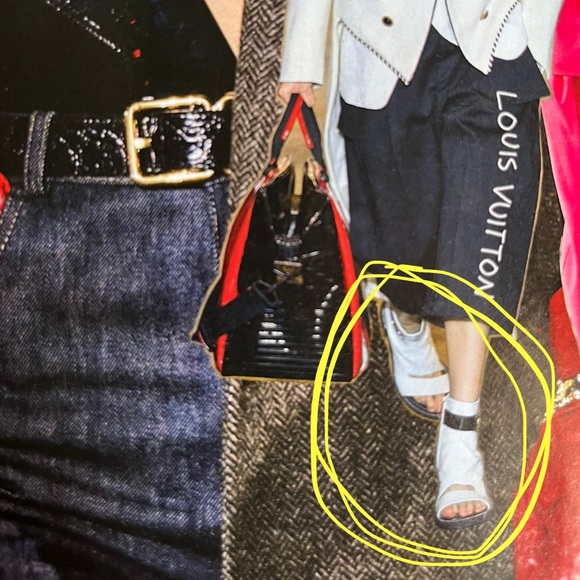 Boho Gladiator Canvas Sandal Shoe BLOWFISH Beige Flat Strap Peep Toe Runway 7 37 - Picture 15 of 16